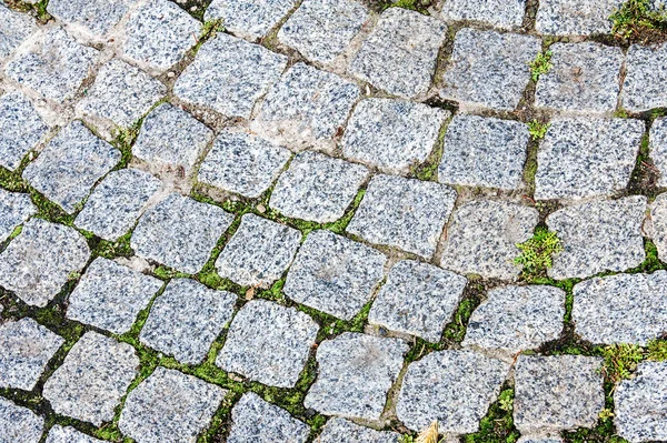 Textura Fondo Pavimento Piedra Granito Calle Pavimentada Cualquier Área Pavimentada — Foto de Stock
