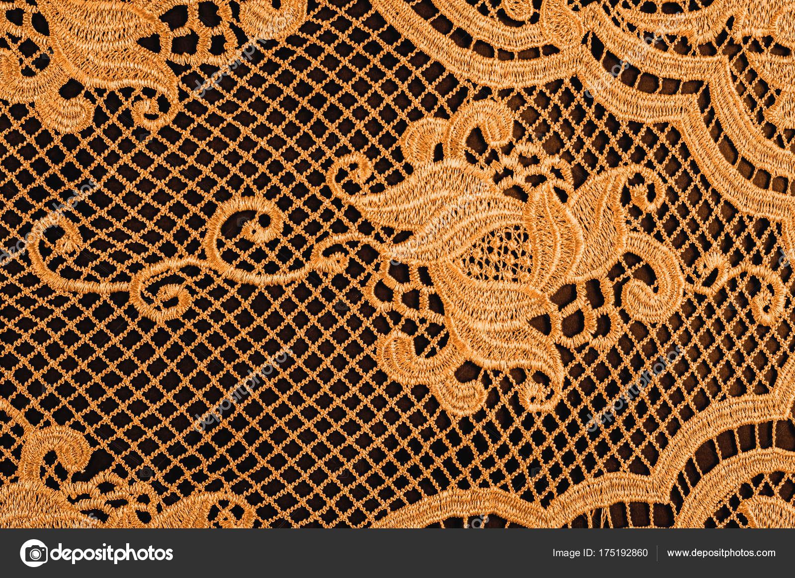 Texture Motif Dentelle Tissu Est Doree Jaune Brunatre Shinning Chatoyant Image Libre De Droit Par Ekina1 C