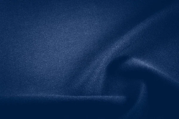 Texture, fond, motif. Tissu gris avec une boîte bleu pastel — Photo