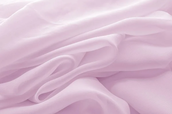 Textura, fondo, patrón. Tejido de seda rosa pálido, abstracto fo — Foto de Stock