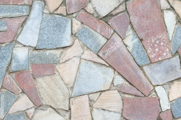Textúra Háttér Minta Mozaik Járda Van Megállapított Cement Blokk — Stock Fotó
