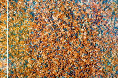 arka plan doku, tül mavi. Granit taş parlatılır. Zengin kırmızı parçalı granit olduğunu