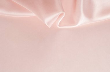 Doku, arka plan, desen. Kumaş ipek pembe arka plan. Güzel