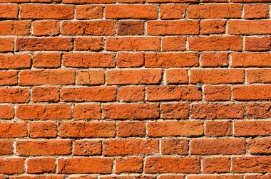 Doku, arka plan, desen, tuğla duvar eski. kırmızı tuğla duvar doku grunge arka köşeleri vignetted iç tasarım için kullanmak