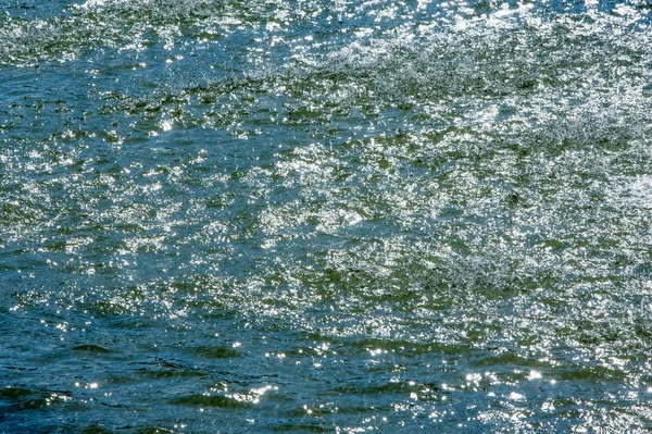 텍스처 패턴입니다 수영장 분수대에서 스프레이 간헐천 스프레이 내뿜는 — 스톡 사진