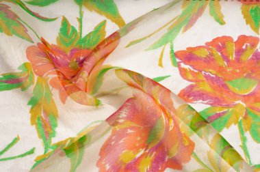 Doku, arka plan, desen. Kumaş, doğal ipek gülü