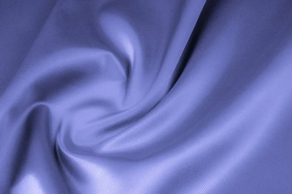 Textuur Achtergrond Patroon Stof Zijde Kleur Kobalt Smalt Blauw Royal — Stockfoto