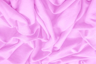 Doku arka plan deseni Kumaş pembe örülmüş. Seyir f