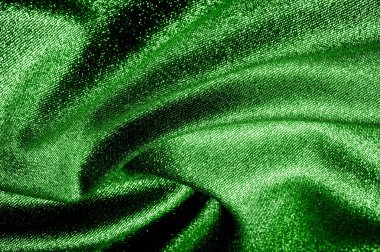 Doku, arka plan, desen. Kumaş Koyu yeşil kaplamalı wi