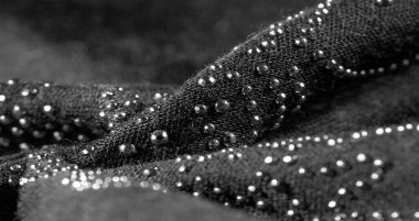 doku, arka plan, desen, kartpostal, yapıştırılmış gl ile siyah ipek