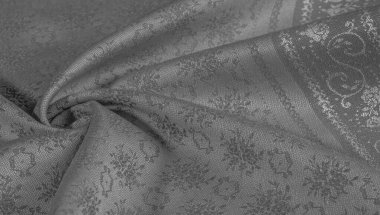 doku arka plan deseni. siyah ve beyaz kumaş. Bu avai