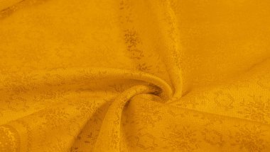 doku arka plan deseni. sarı kumaş. Bu, 