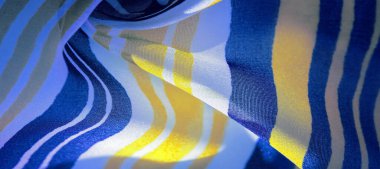 Arka plan dokusu. çok renkli çizgili ipek kumaş. Meksika co