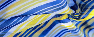 Arka plan dokusu. çok renkli çizgili ipek kumaş. Meksika co