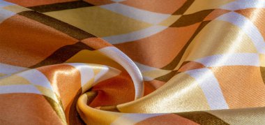 doku arka plan deseni. geometrik şekilli ipek kumaş sq