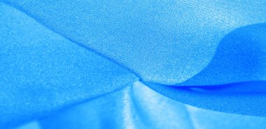 Doku, arka plan, desen, mavi ipek kumaş. Bu ipek 