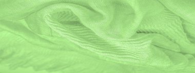 Doku, arka plan, desen, yeşil ipek oluklu ezilmiş fab