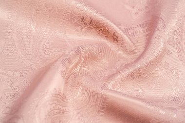 Doku, arka plan, desen. Bir desen o ile kumaş ipek bej