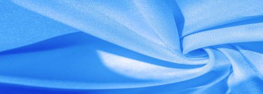 Doku, arka plan, desen, masif açık mavi ipek saton kumaş