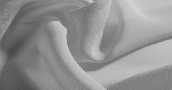 Háttér, mintázat, textúra, tapéta, fehér selyem szövet van egy — Stock Fotó