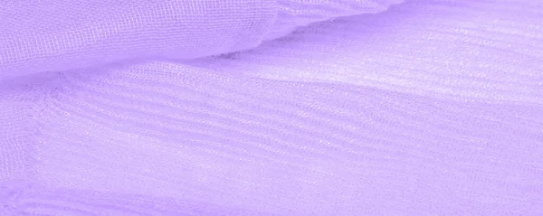 Tekstura, tło, wzór, liliowy falistość jedwabiu kruszonego Fab — Zdjęcie stockowe