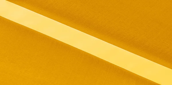 Mintázat, háttér, mintázat, textúra, sárga selyem szövet. Ez — Stock Fotó