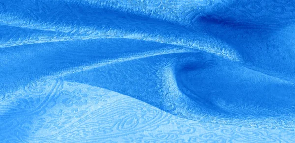 Textura fondo patrón tela floral ornamento azul. Este col —  Fotos de Stock