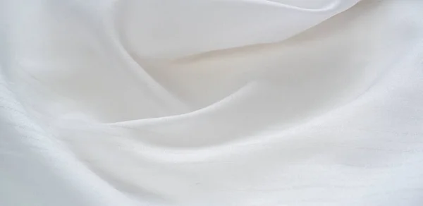 Текстура шелковая белая ткань. От Телио, эта органза тонкая , — стоковое фото