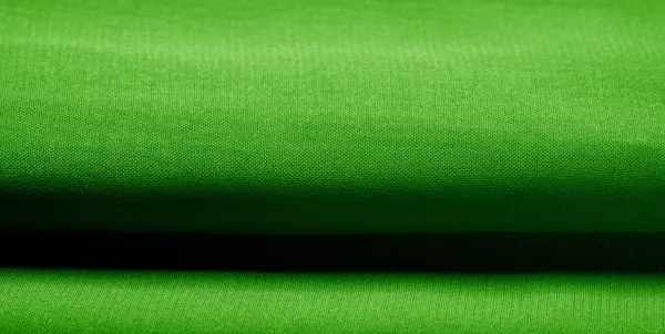 Textura, fundo, padrão, salada verde, tecido de seda — Fotografia de Stock