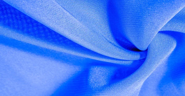 Textura, fundo, padrão, azul ciano, tecido de seda — Fotografia de Stock