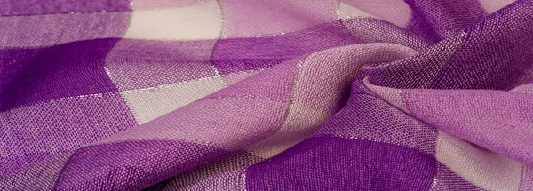 Textura, fondo, patrón, bufanda de seda femenina azul en color wi — Foto de Stock