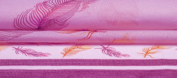 Texture background, women\'s shawl. Pure silk scarf - Hand-painte