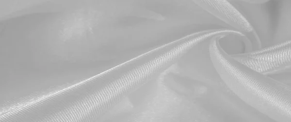 Текстура Красивий шовковий білий креп порцеляну, створений особливо — стокове фото