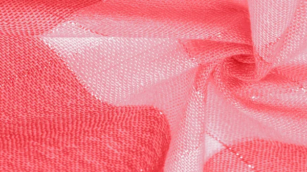 Textura padrão de fundo cachecol de seda verde fêmea na cor com — Fotografia de Stock