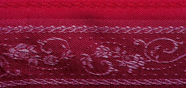 Textura model de fundal. tesatura rosie Aceasta tesatura este o sa strans — Fotografie, imagine de stoc