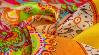 Doku, arka plan, paisley ipek kumaş, Hint temalar süslü t