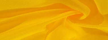 Doku arka plan deseni, sarı kumaş ipek. Krep sain o