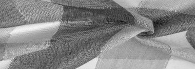 Doku, arka plan, ipek eşarp kadınsı siyah ve beyaz bir 