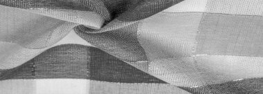 Doku, arka plan, ipek eşarp kadınsı siyah ve beyaz bir 