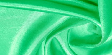 desen, arka plan, desen, doku, yeşil ipek kumaş. Bu u