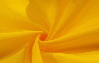 Doku arka plan deseni, sarı kumaş ipek. Krep sain o