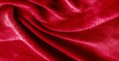 desen, doku, arka plan, kırmızı kadife kumaş, kadife tarzı. P