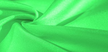 Doku, arka plan, desen, yeşil renk ipek kumaş. Bu s