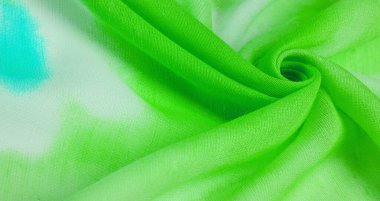 Doku, desen, koleksiyon, ipek kumaş, yeşil mavi sarı ve