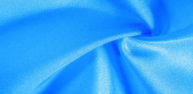 Doku, arka plan, desen, mavi ipek kumaş. Bu ipek 