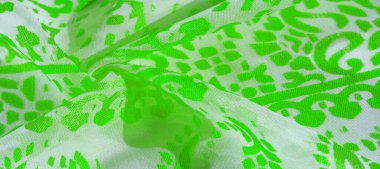 Doku, desen, koleksiyon, ipek kumaş, kadın eşarp, yeşil e