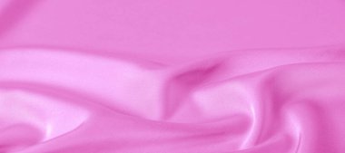  Doku. Pembe ipek kumaş. parlak parlaklık ve karakteristik 