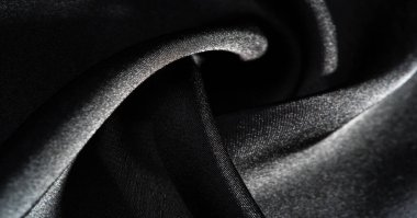 Arka plan, desen, doku, duvar kağıdı, siyah ipek kumaş. Ekle