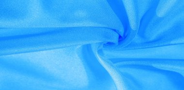 Doku, arka plan, desen, mavi ipek kumaş. Bu ipek 