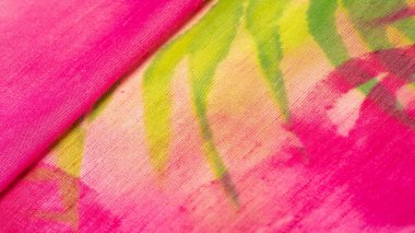 Doku, desen, koleksiyon, ipek kumaş, koyu pembe Hollywood c